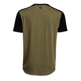VORTEX MEN'S GREEN-BLACK T-SHIRT X-LARGE